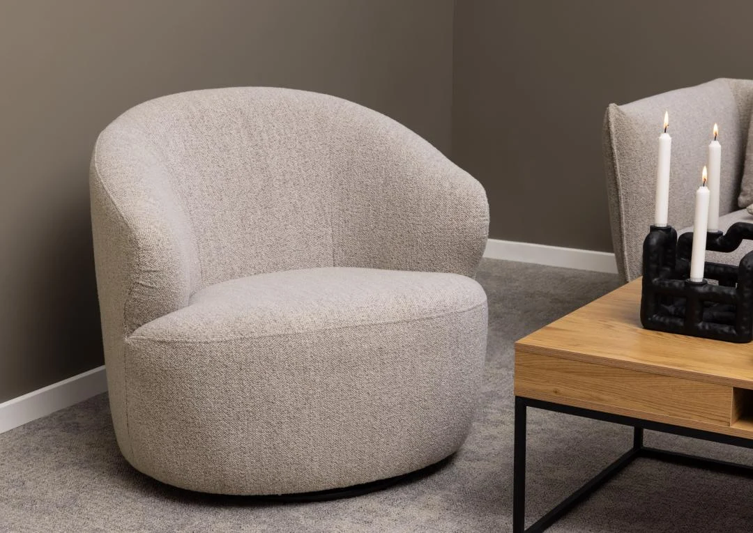 Loungestoel Birmello Beige - Afbeelding 8