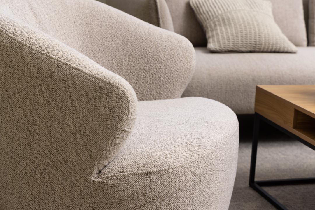 Loungestoel Birmello Beige - Afbeelding 9