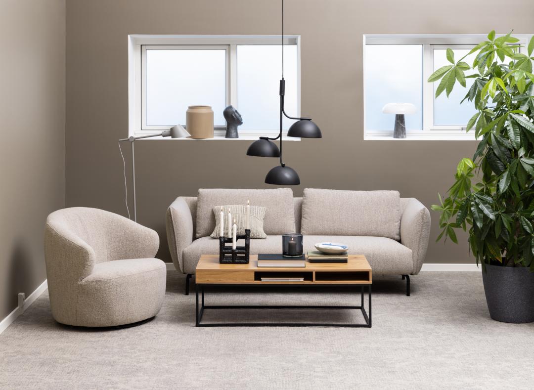Loungestoel Birmello Beige - Afbeelding 10