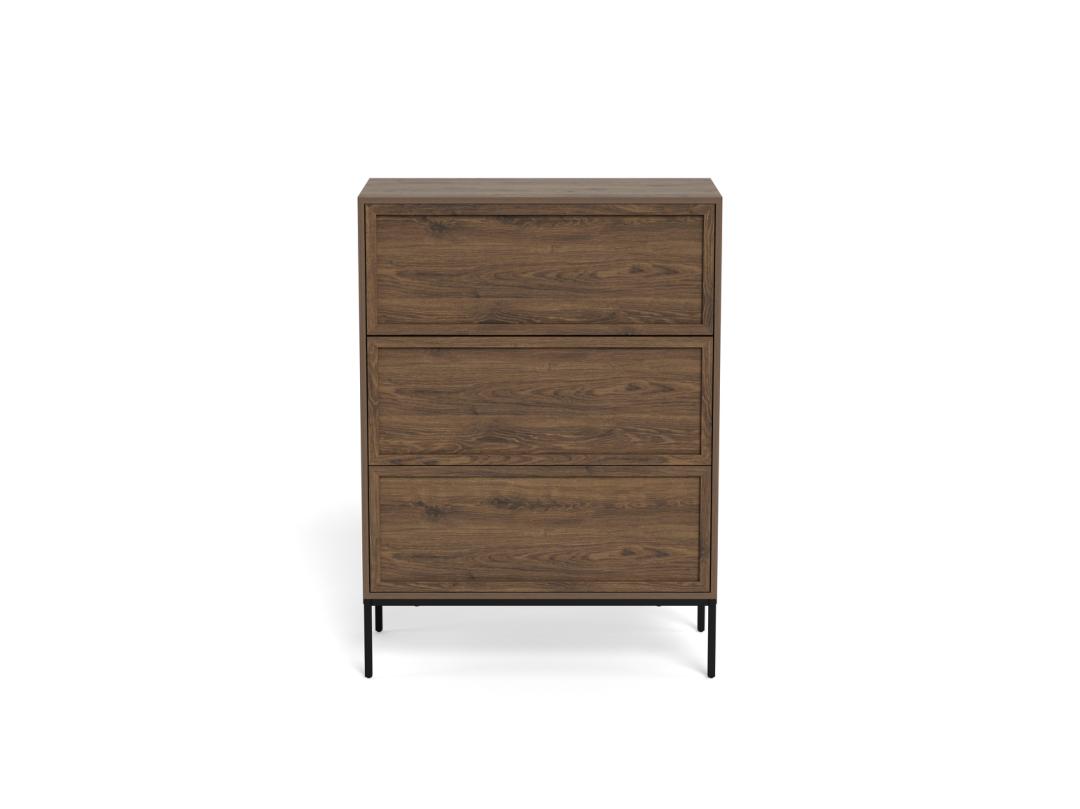 Ladekast Kleenora Grijs 80 cm