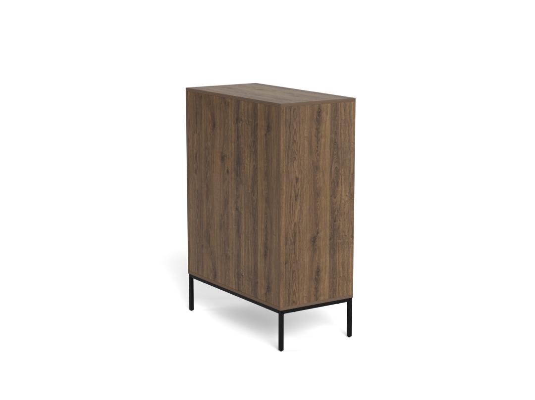 Ladekast Kleenora Grijs 80 cm - Afbeelding 3
