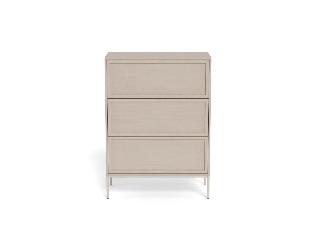 Ladekast Bauvas Grijs 80 cm