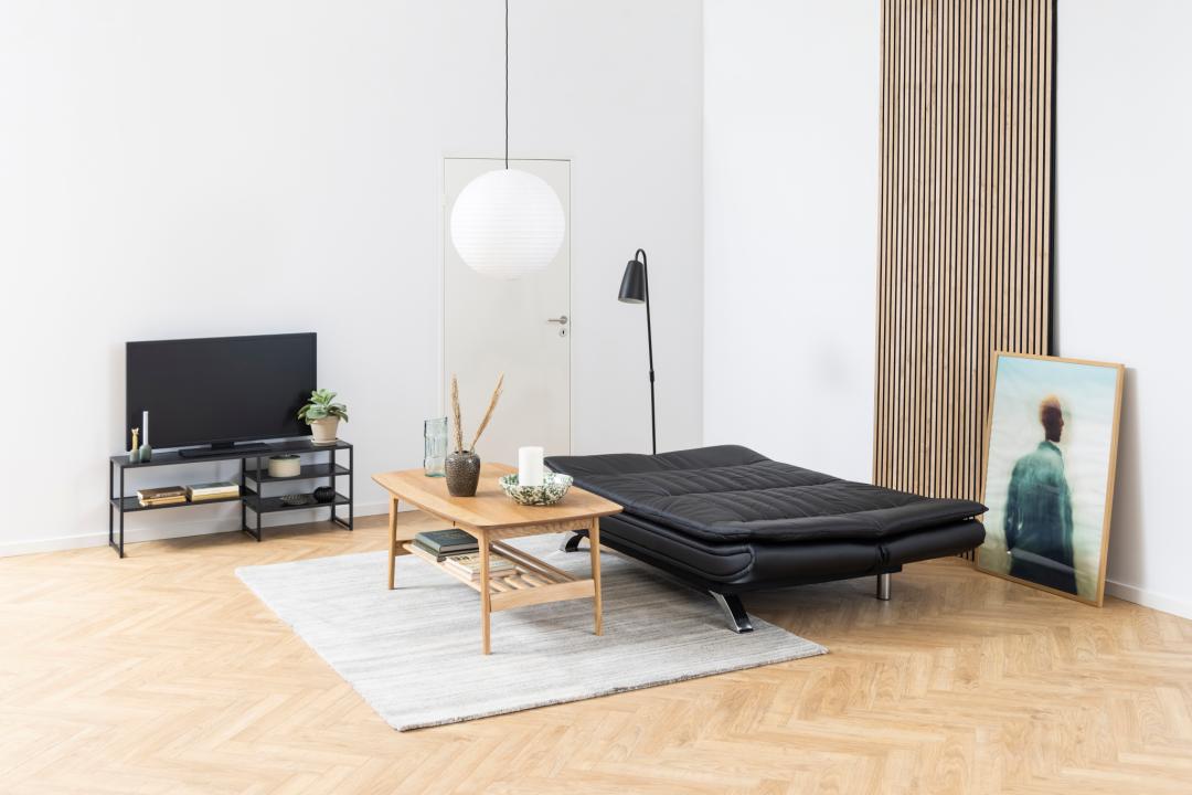 Slaapbank Peldor Kunstleer Zwart - Afbeelding 11