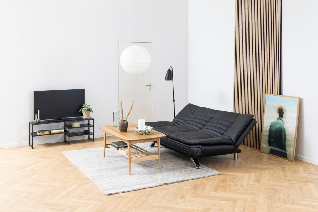 Slaapbank Peldor Kunstleer Zwart - Afbeelding 10