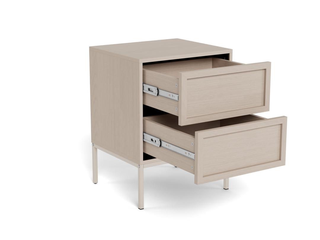Nachtkastje Commun Grijs 45,6 cm - Afbeelding 8