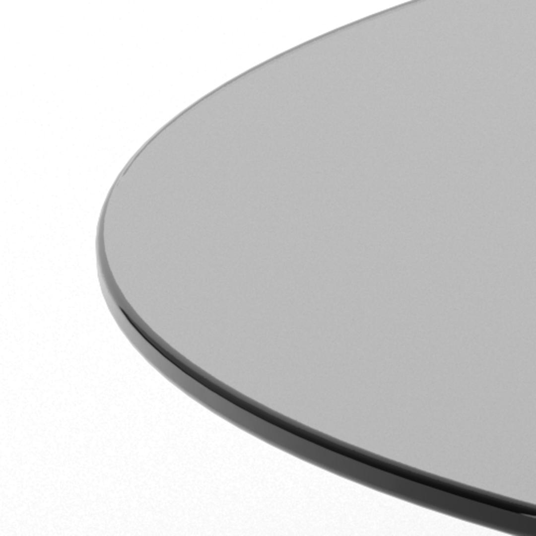 Salontafel Saaldira Glas Ø80 cm - Afbeelding 5