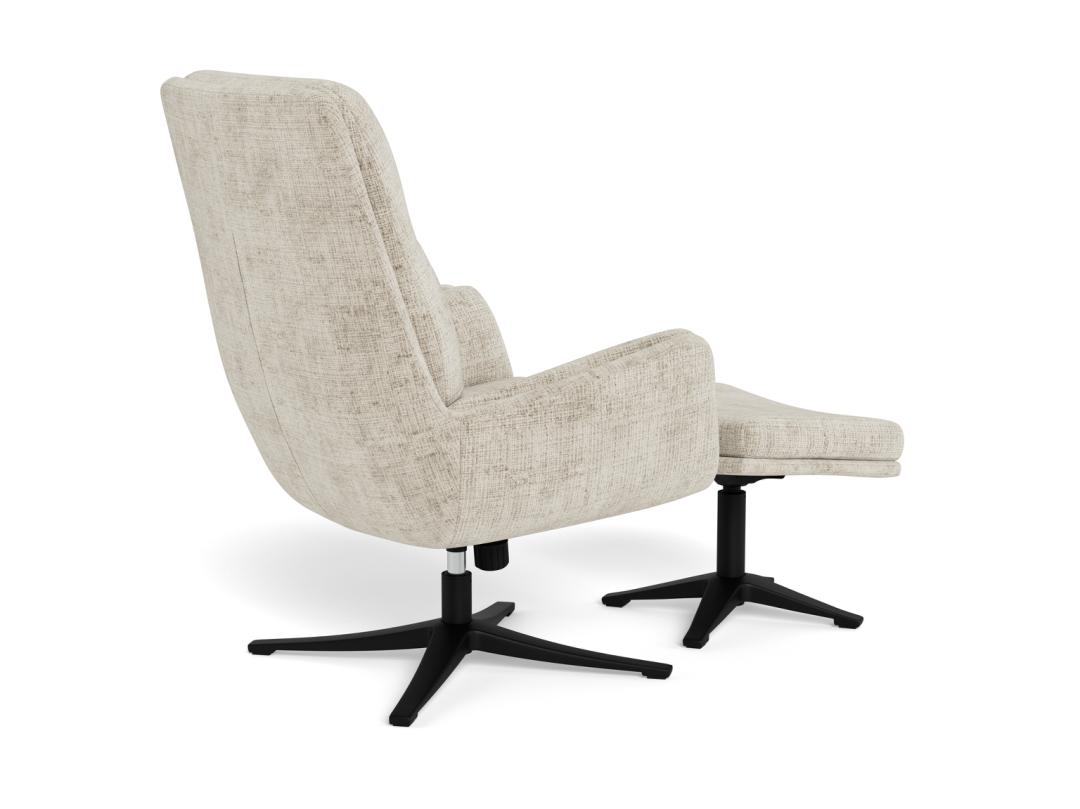 Relaxfauteuil Zirnone Beige - Afbeelding 4
