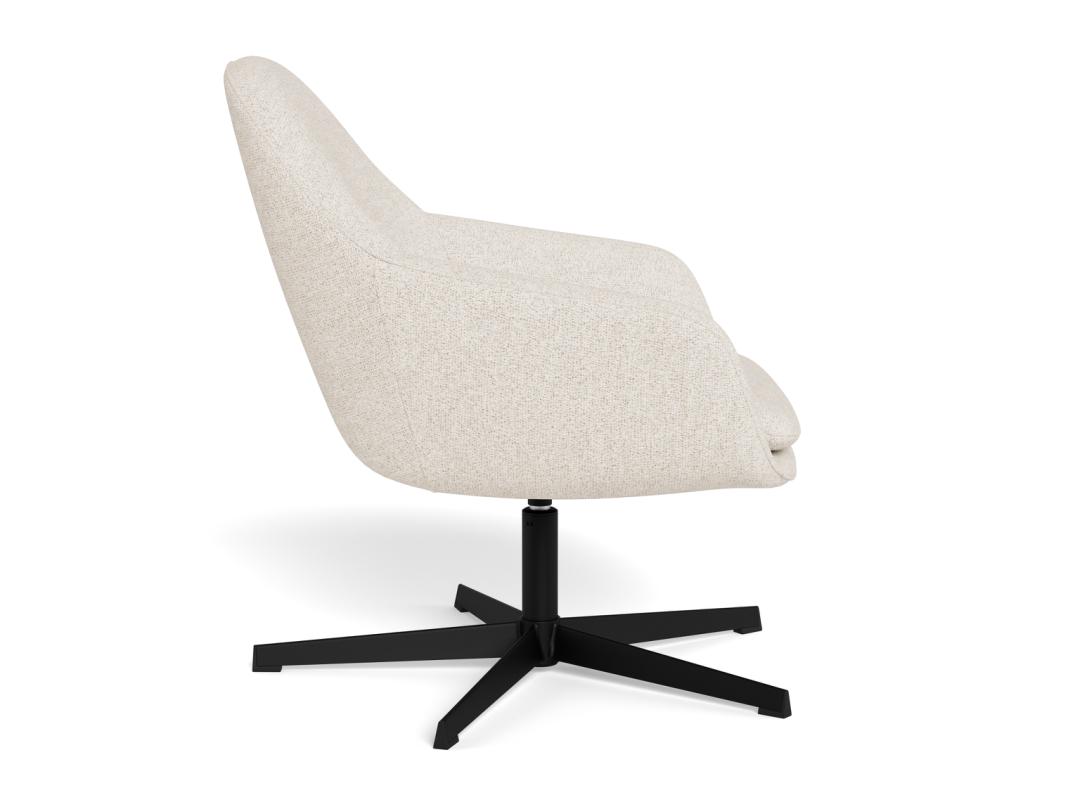 Loungestoel Humes Beige - Afbeelding 2