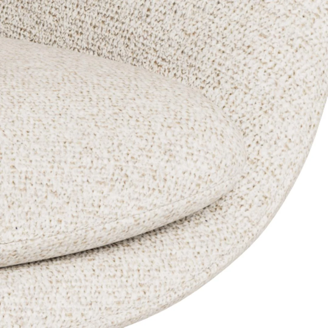 Loungestoel Humes Beige - Afbeelding 6