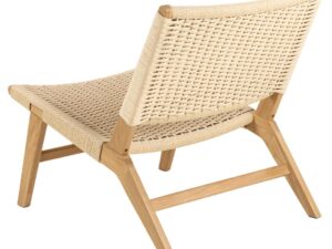 Fauteuil Sooly Hout Wit