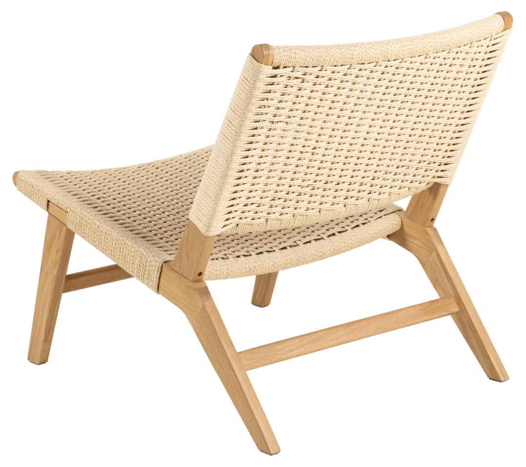 Fauteuil Sooly Hout Wit