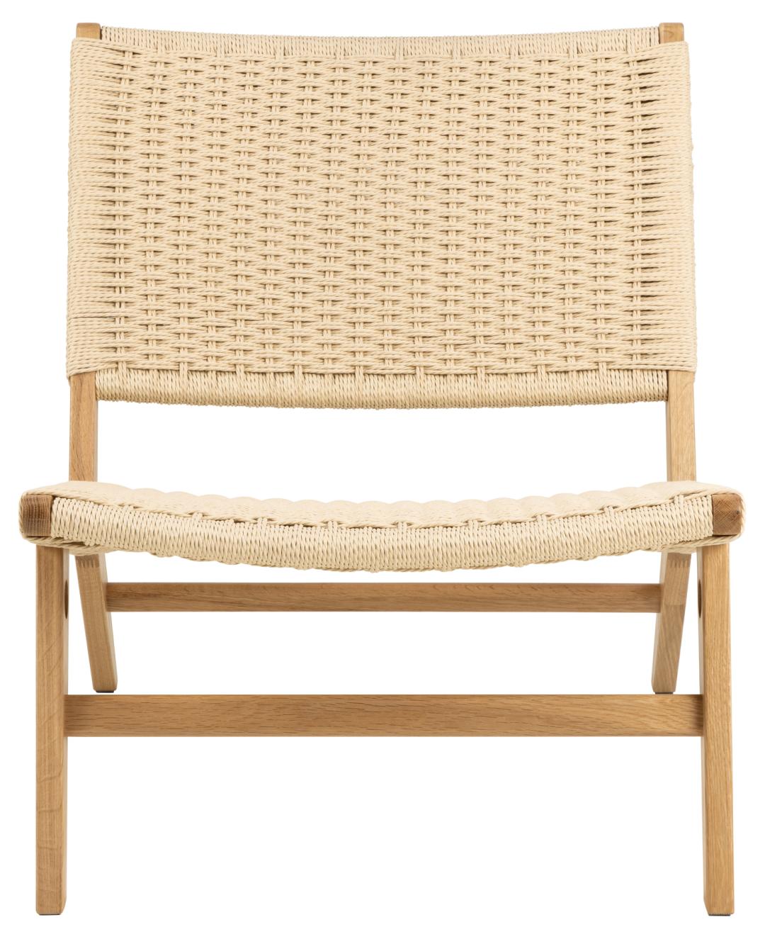 Fauteuil Sooly Hout Wit - Afbeelding 2