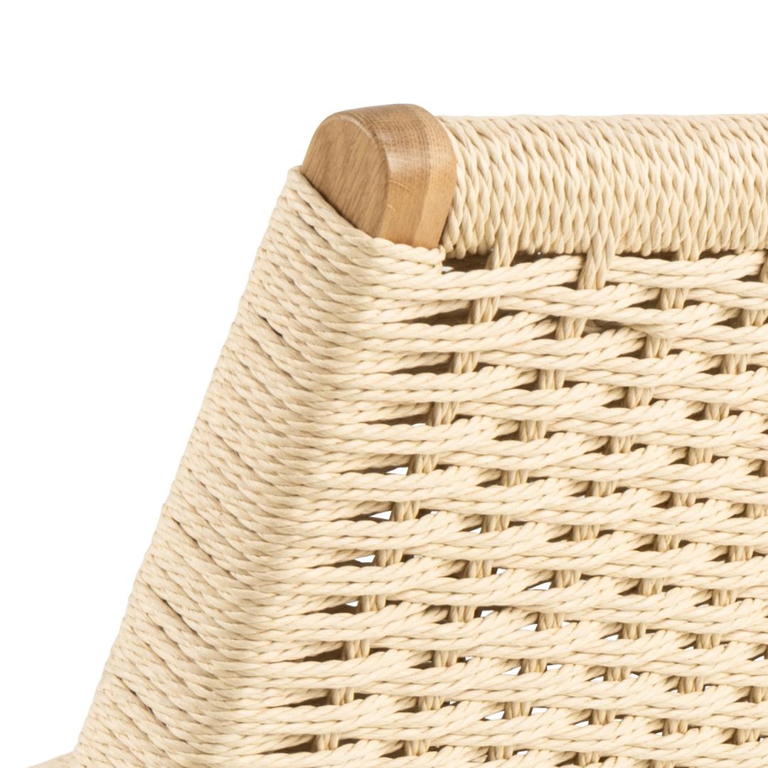 Fauteuil Sooly Hout Wit - Afbeelding 3
