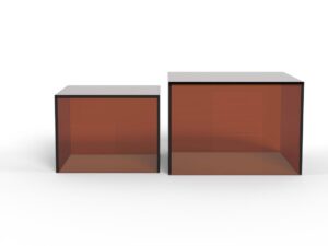 Salontafel Feirmea Glas 50 cm