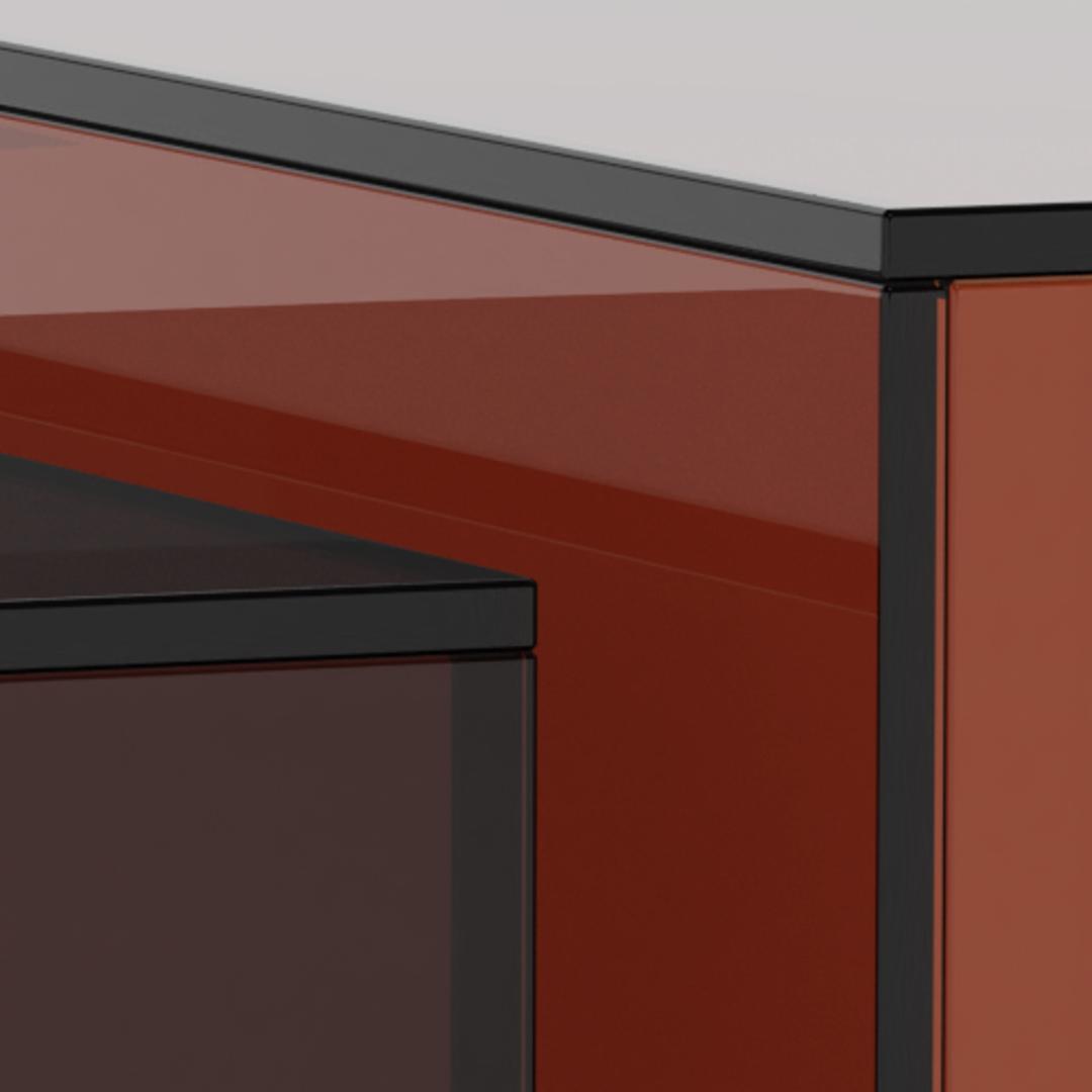 Salontafel Feirmea Glas 50 cm - Afbeelding 6