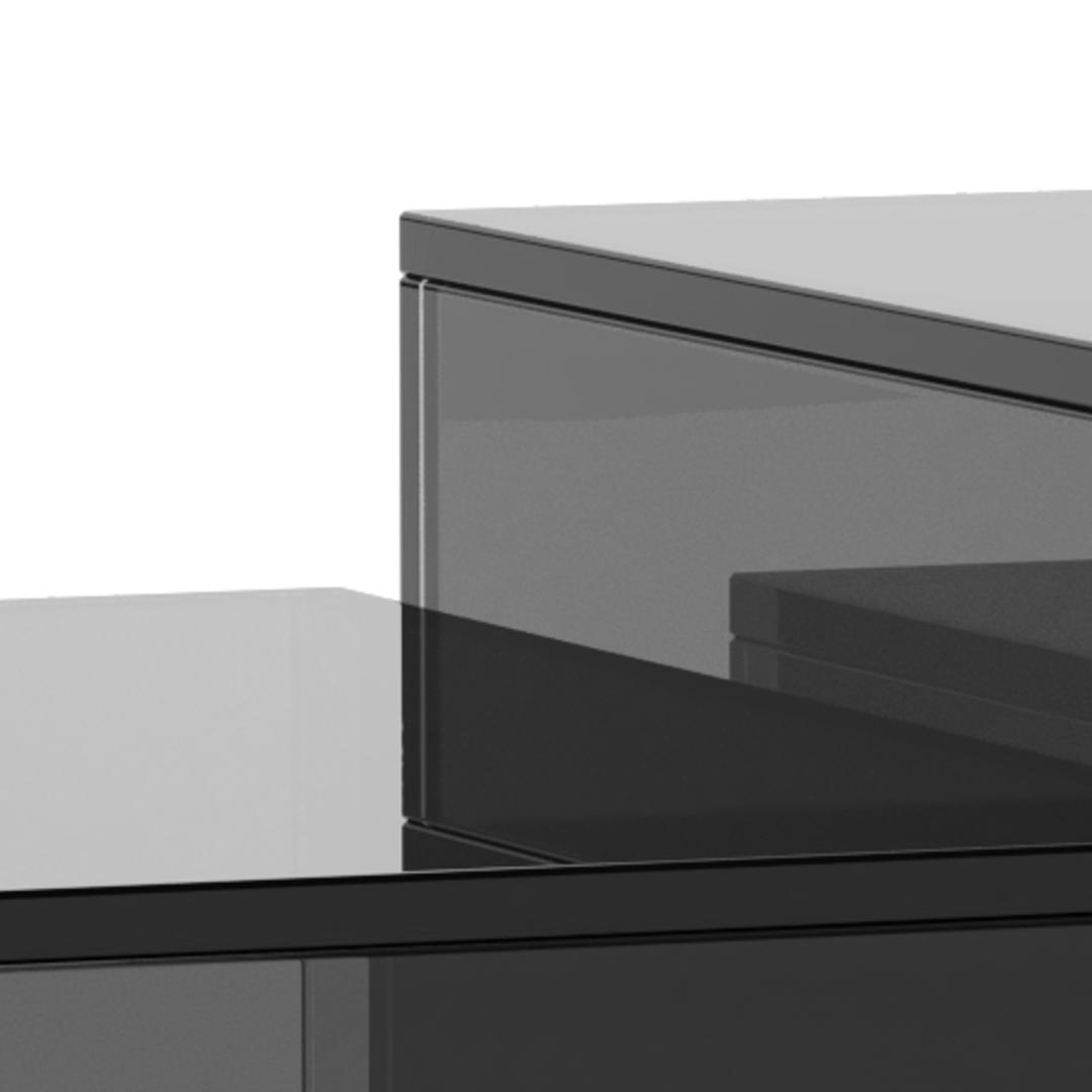 Salontafel Cinsero Glas 50 cm - Afbeelding 5