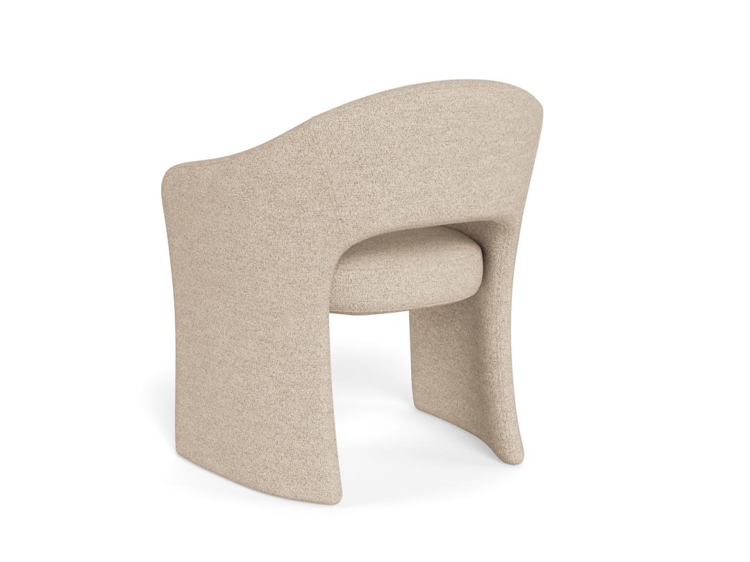 Eetkamerstoel Zeerman Beige - Afbeelding 2