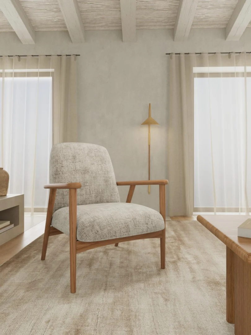 Fauteuil Bressura Beige - Afbeelding 9