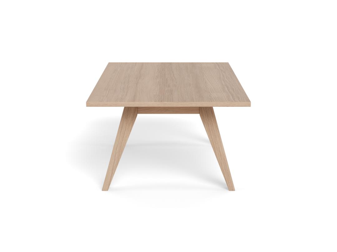 Salontafel Slaurdora Wit 130 cm - Afbeelding 2