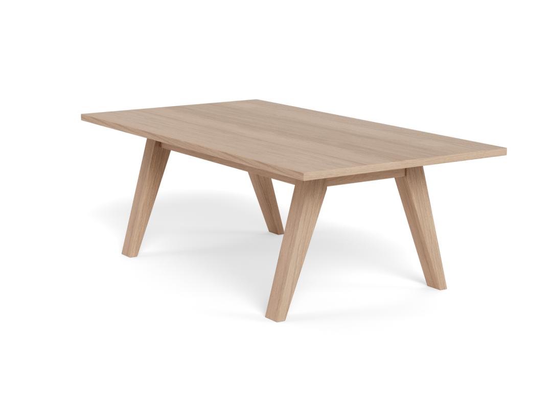 Salontafel Slaurdora Wit 130 cm - Afbeelding 3
