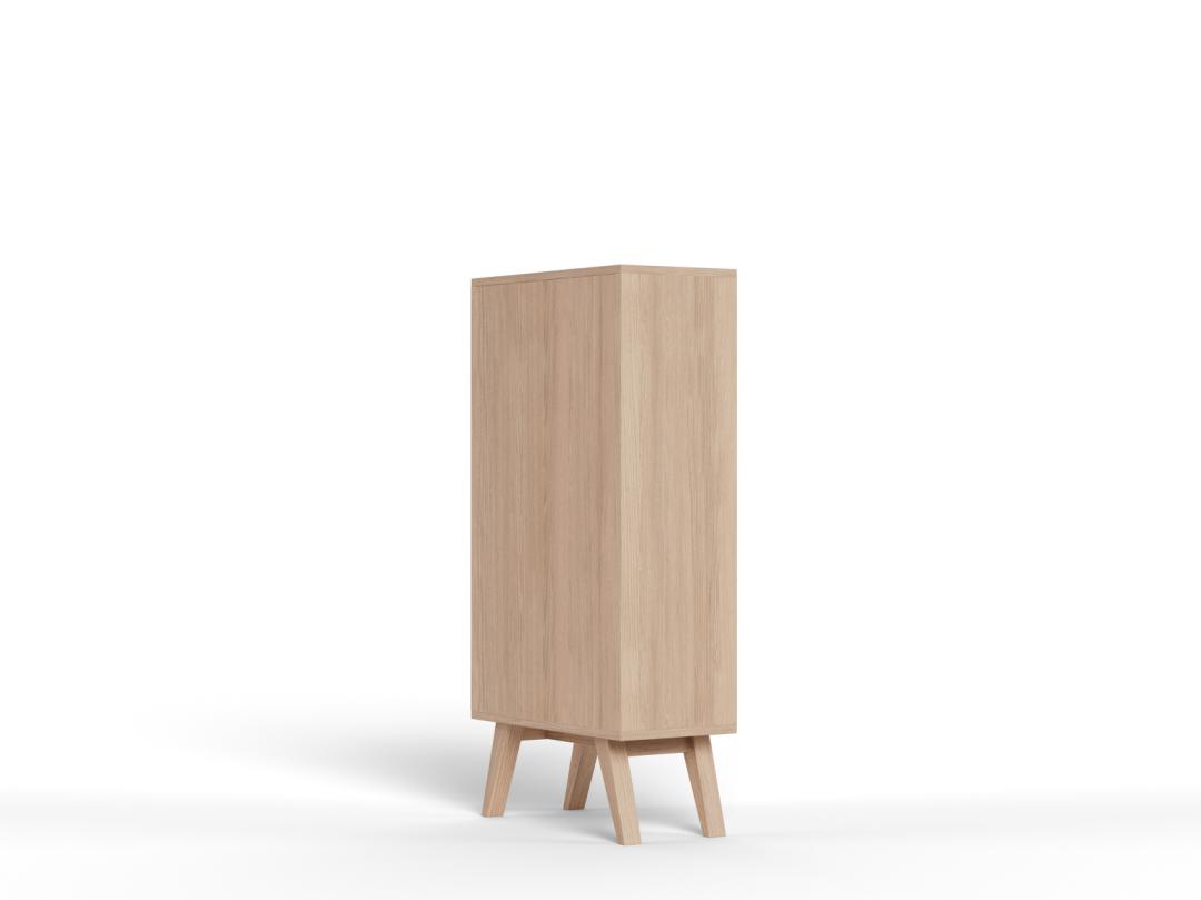Displaykast Tallira Wit 72 cm - Afbeelding 4