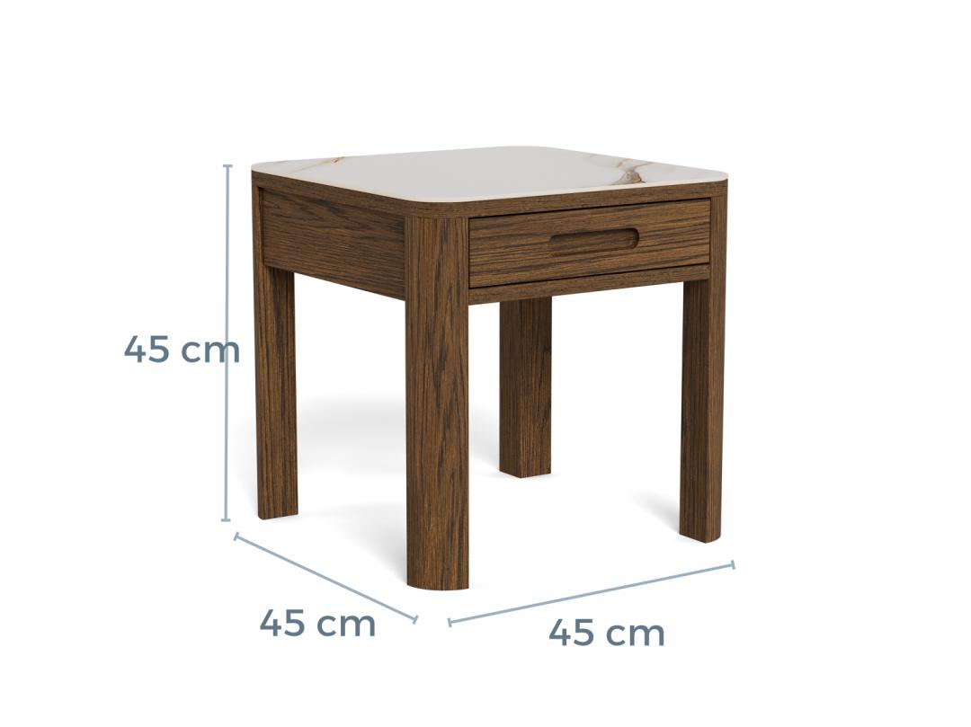 Bijzettafel Neskil Keramiek 45 cm - Afbeelding 9