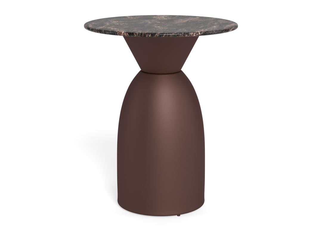 Salontafel Fleinnoro Marmer Ø40 cm - Afbeelding 3
