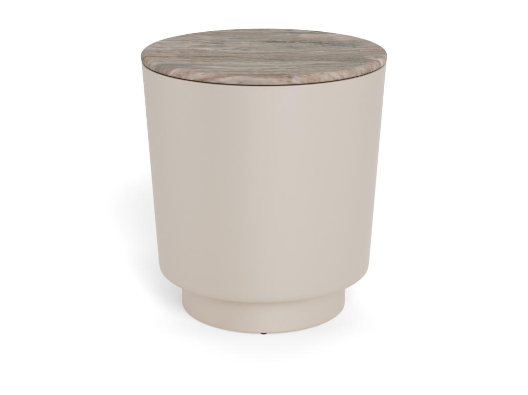 Salontafel Baulvoro Marmer Ø45 cm - Afbeelding 4