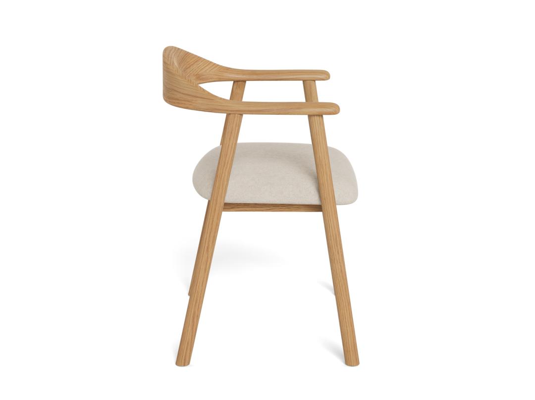 Eetkamerstoel Cokane Beige - Afbeelding 2