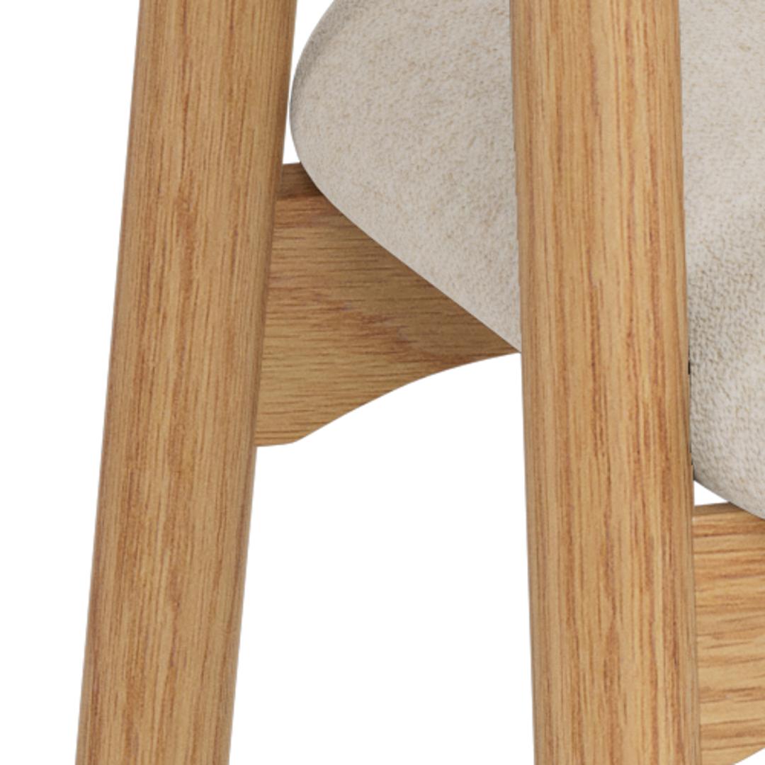 Eetkamerstoel Cokane Beige - Afbeelding 7