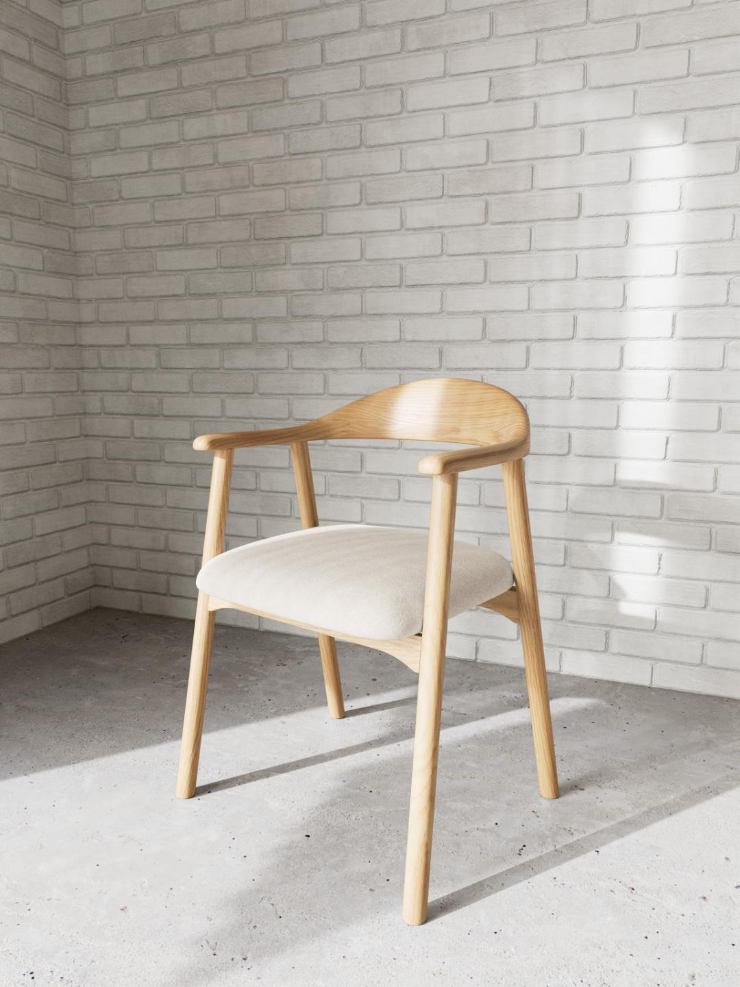 Eetkamerstoel Cokane Beige - Afbeelding 9