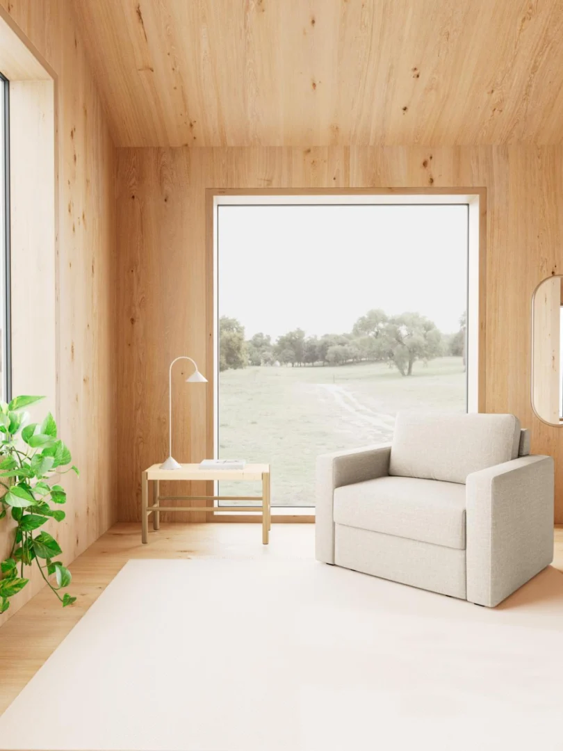 Slaapbank Zoonnik Beige - Afbeelding 9