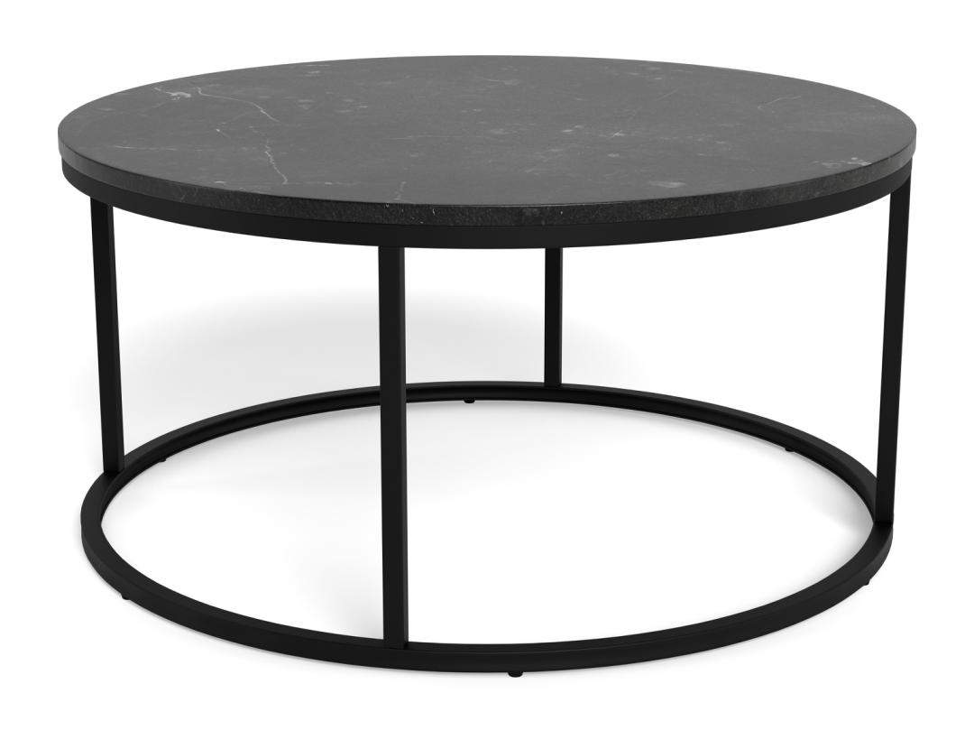 Salontafel Gornen MDF Ø80 cm - Afbeelding 3