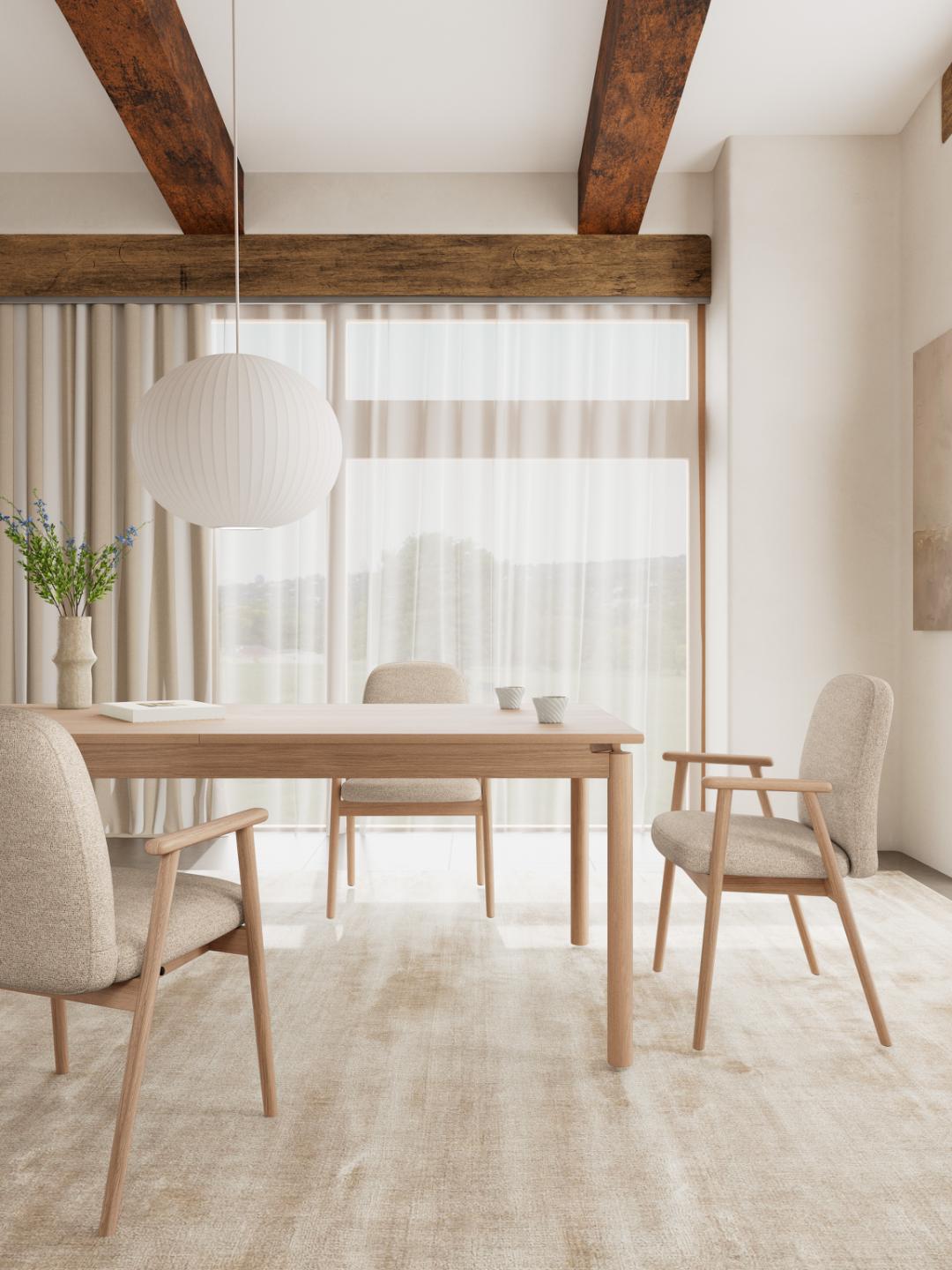 Eetkamerstoel Fiestond Beige - Afbeelding 10