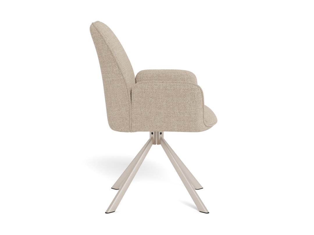 Eetkamerstoel Brunde Beige - Afbeelding 2
