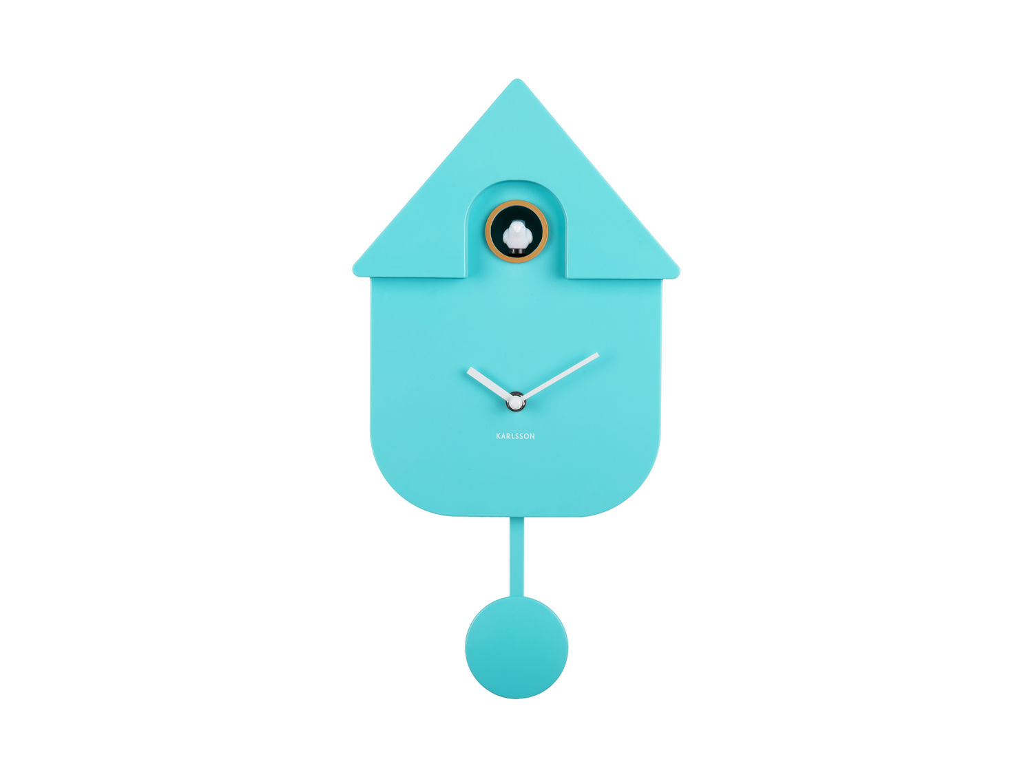 Wandklok Veenar Turquoise - Afbeelding 2