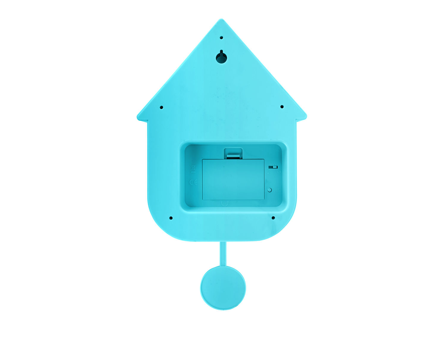 Wandklok Veenar Turquoise - Afbeelding 3