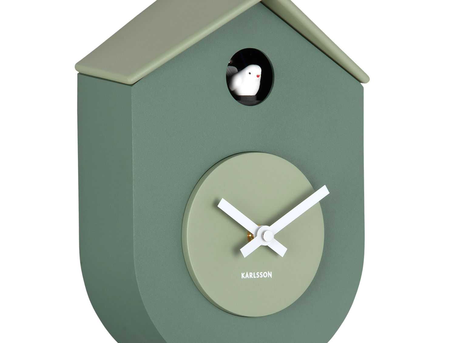 Wandklok Klollin Groen - Afbeelding 4