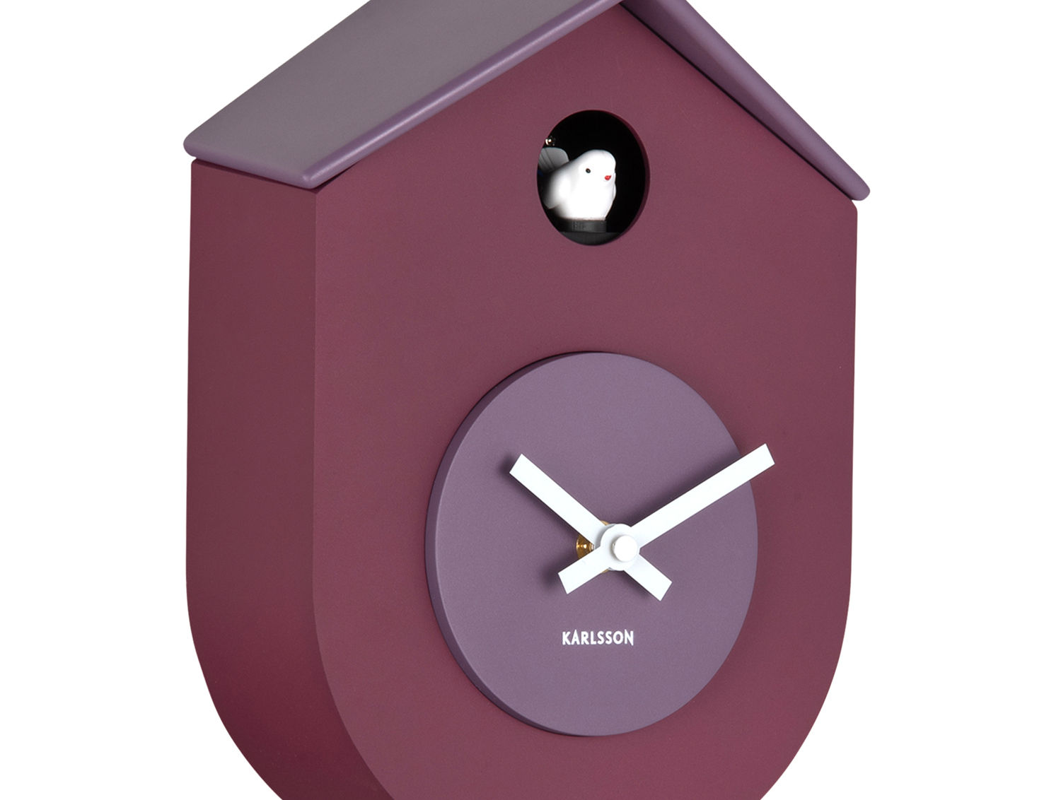 Wandklok Brentonte Paars - Afbeelding 4