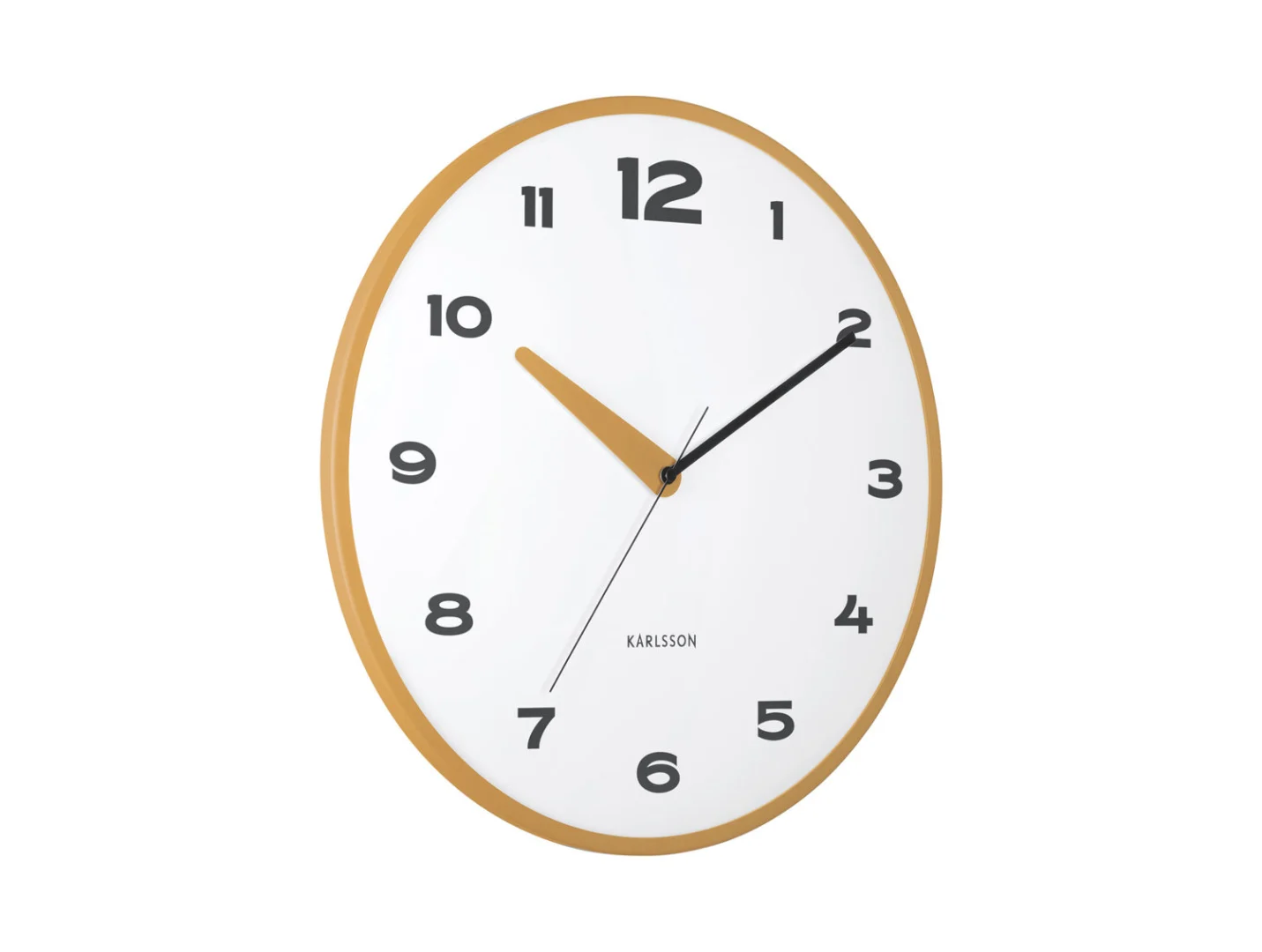 Wandklok Dieltine Geel - Afbeelding 2