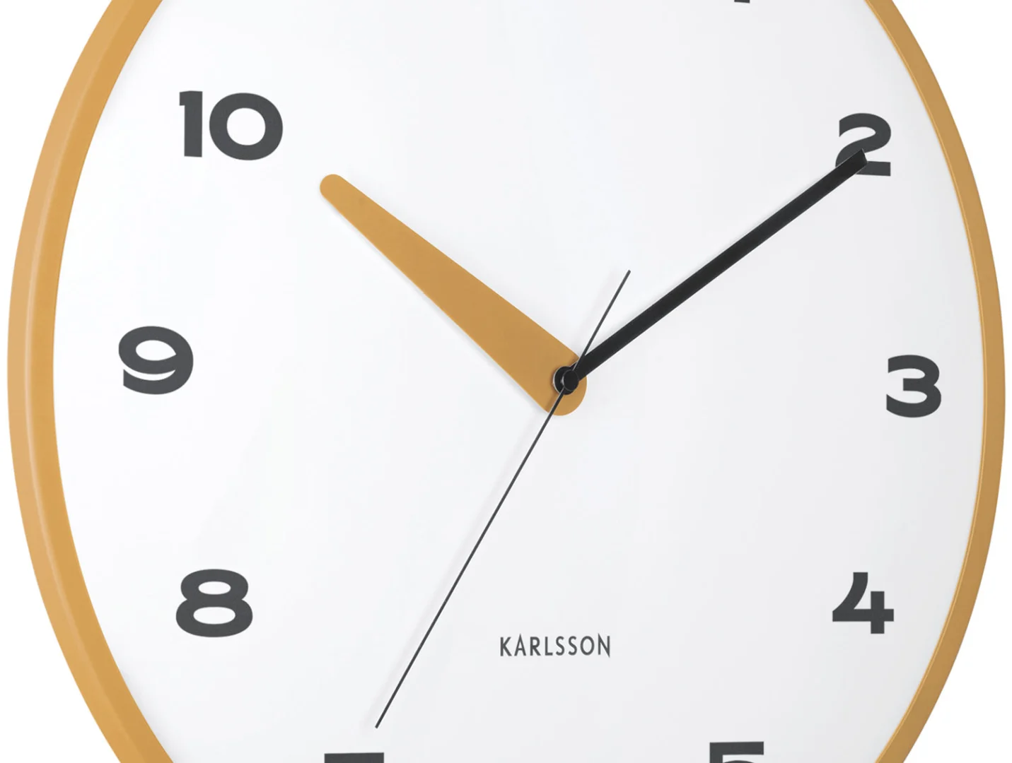 Wandklok Dieltine Geel - Afbeelding 4