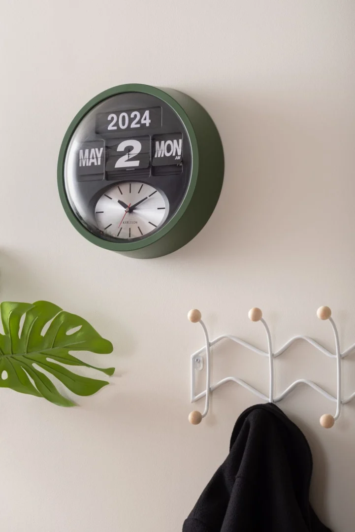 Wandklok Sokil Groen - Afbeelding 5