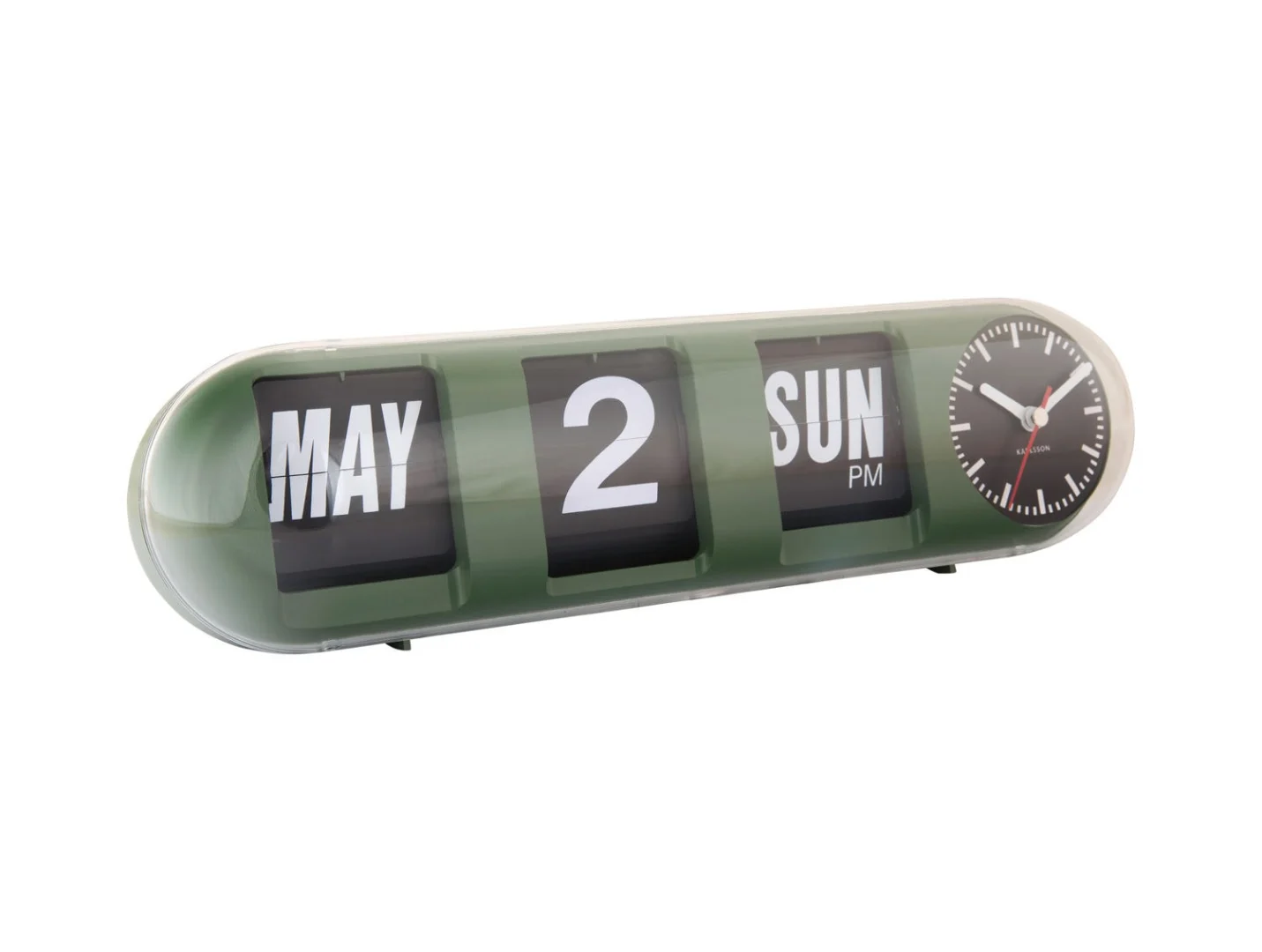 Wandklok Gooskek Groen - Afbeelding 2