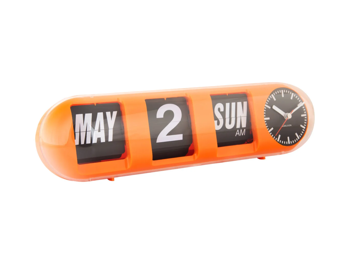 Wandklok Priedos Oranje - Afbeelding 2