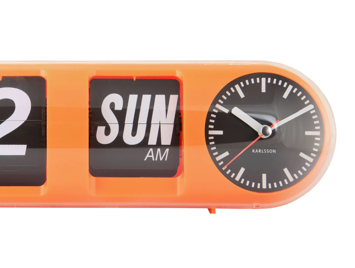Wandklok Priedos Oranje - Afbeelding 4