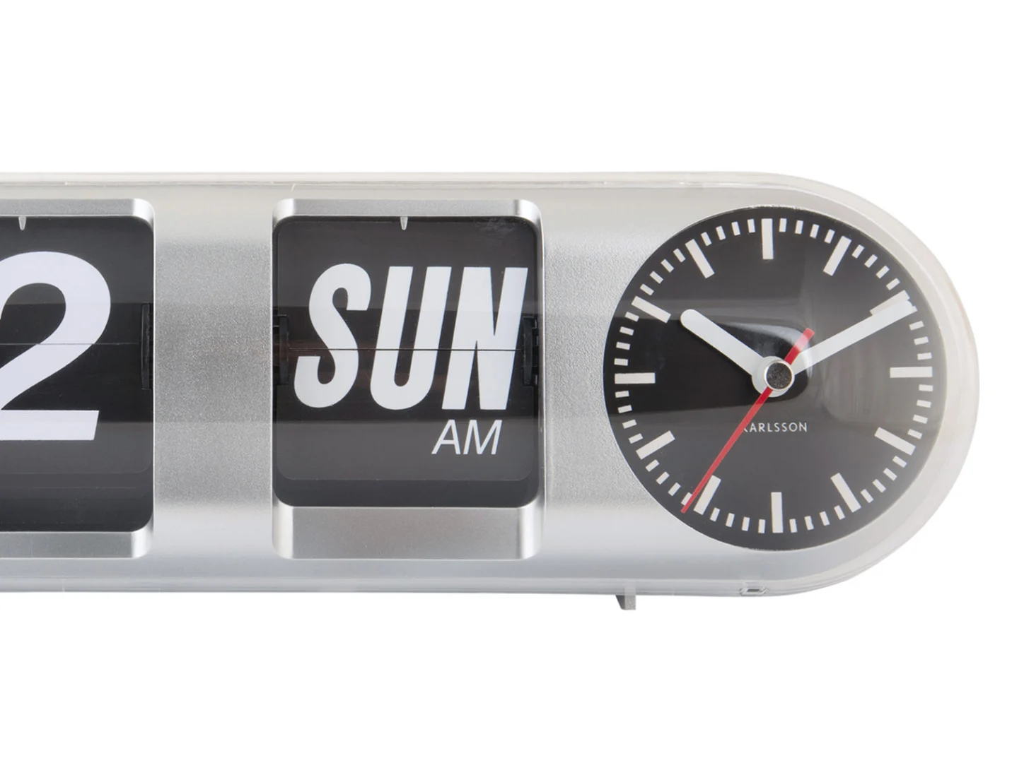 Wandklok Trabzon Zilver - Afbeelding 4