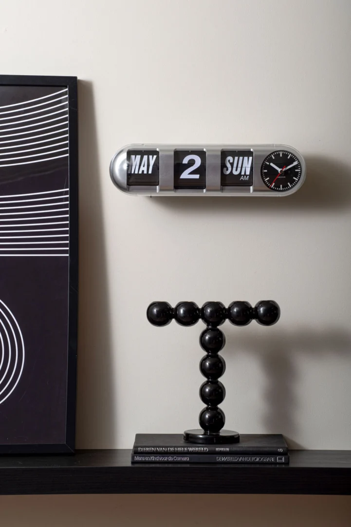Wandklok Trabzon Zilver - Afbeelding 5