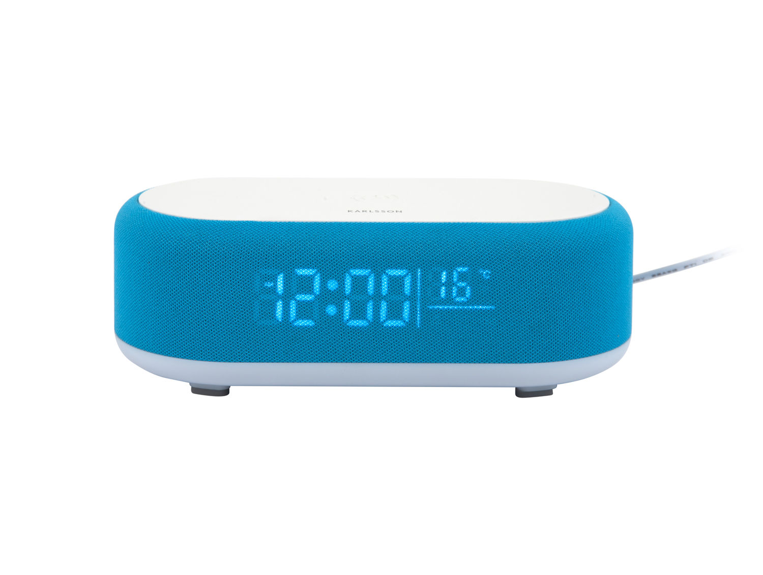 Wekker Vatund Helder Blauw - Afbeelding 2
