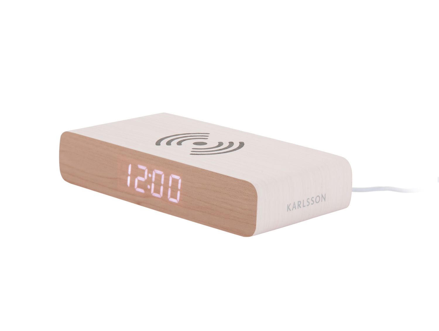 Wekker Stavek Wit - Afbeelding 2