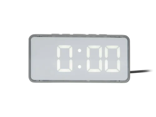 Wekker Delft Wit digitale wekker met helder display en strak wit design